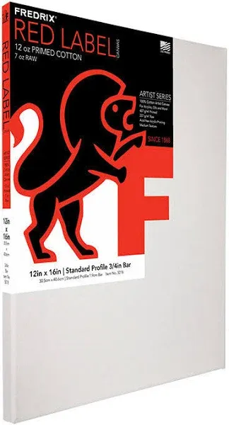 Fredrix Red Label Pre-Stretched Canvas