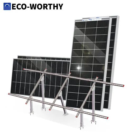 ECO-WORTHY 780W Watt Bifacial Solar Panel & Mounting Bracket $425 + Free Shipping