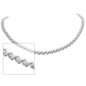 1/2Ct Diamond Tennis Necklace
