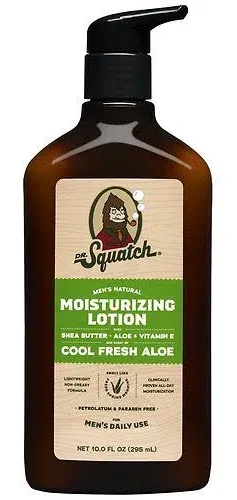 Dr. Squatch Cool Fresh Aloe Moisturizing Lotion