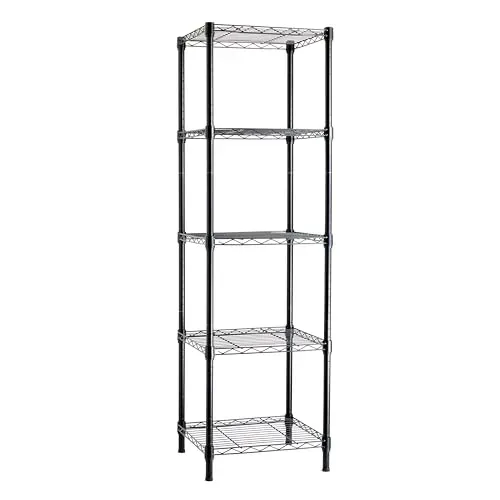 Amazon Basics 5-Shelf Tower Shelving Unit