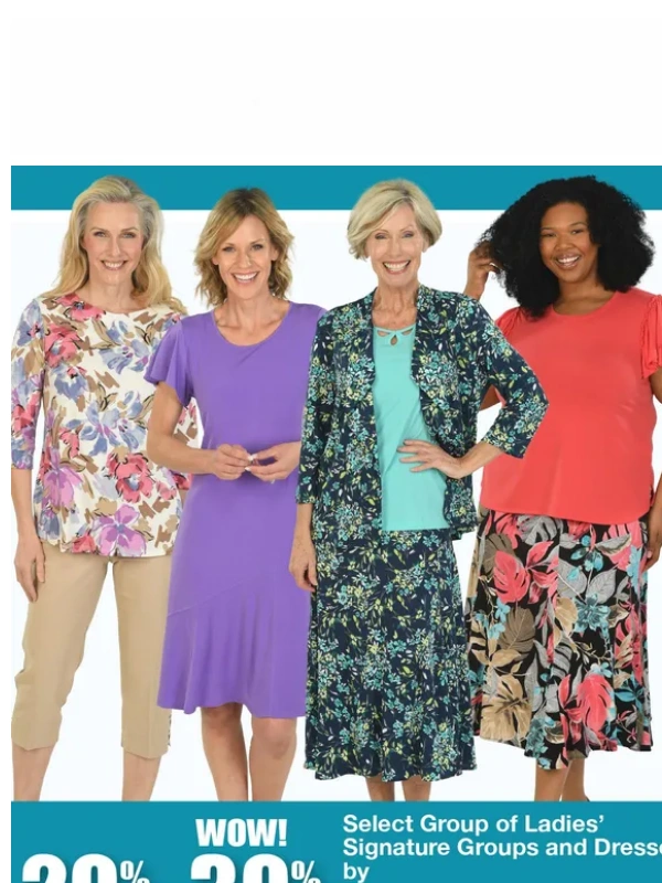 Hamrick's - Style Alert! 20–30% Off Your Favorite Brands ?