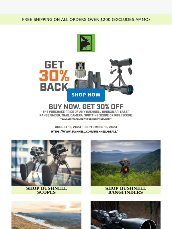 AL Flaherty's - Unlock Savings on Bushnell