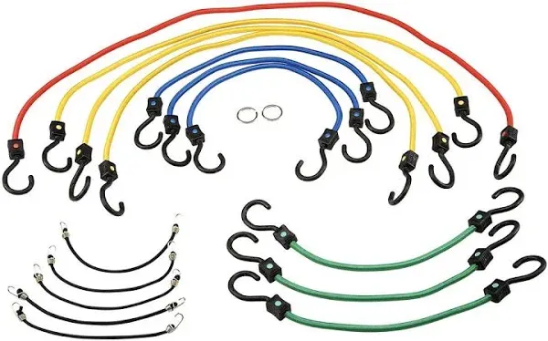 Haul Master Assorted Length Elastic Stretch Cords