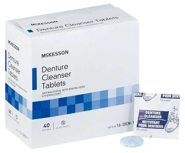McKesson Denture Cleaner