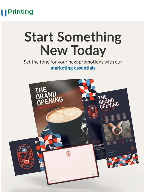 UPrinting - Prepare Yourself for Spring Marketing ?