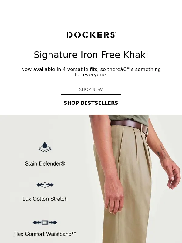 Dockers - The only thing better than the Signature Khaki?