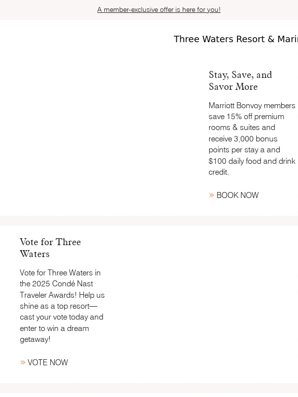 Marriott Bonvoy Hotels - Unlock More When You Stay: Exclusive Perks for Bonvoy Members