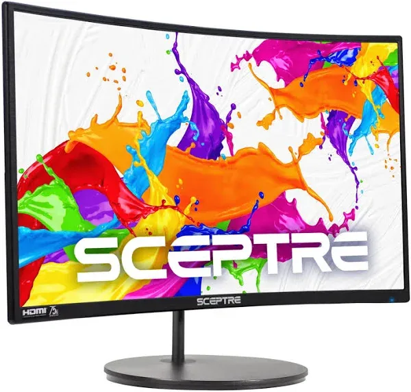 Sceptre C248W-1920R 24" Curved 75Hz Gaming LED Monitor