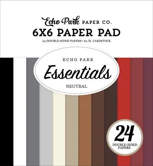 Echo Park Neutral Essentials Paper Pad