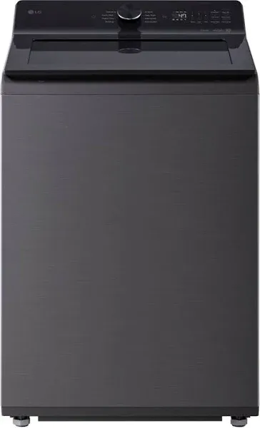 LG 4.8 Cu. Ft. Platinum Black Top Load Washer