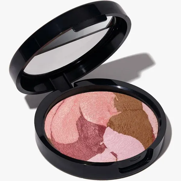 Laura Geller NEW York Baked Blush-n-Bronze Marbleized 2-in-1 Sculpting Bronzer Blush
