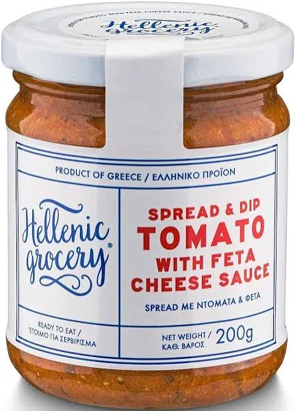 Hellenic Grocery Tomato Spread with Feta Cheese