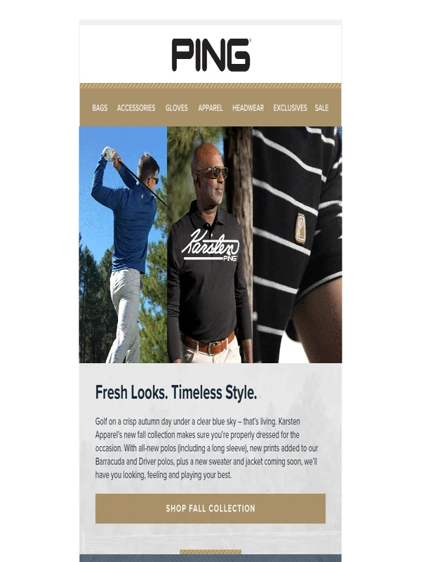 PING - New Fall Fashion: Karsten Apparel