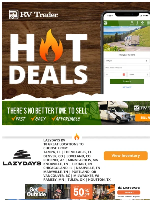 RV Trader - Get These Deals While They’re Hot!