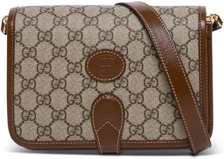 Gucci Men Gg Retro Small leather Shoulder Bag
