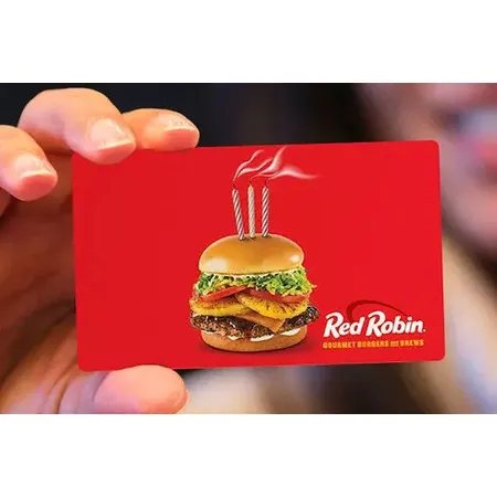Red Robin Gift Card Sale: Buy $50, Get $10! $50