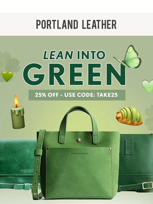Portland Leather Goods - Love Green? Check Out Our Picks! ?