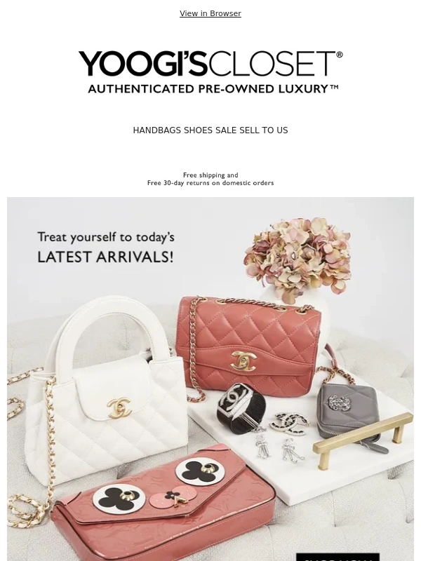 Yoogi's Closet - Say hello to our latest arrivals!