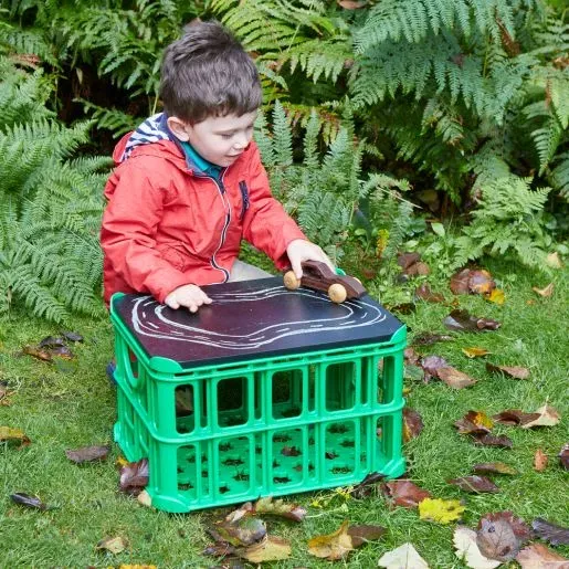 Creative Labs Crate Chalkboard Top by TTS