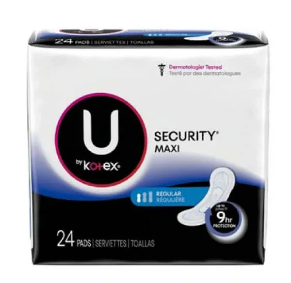 Kotex Security Maxi Feminine Pad U
