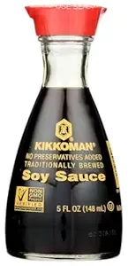 Kikkoman Soy Sauce in Dispenser, 5 Fl Oz (Pack of 2)
