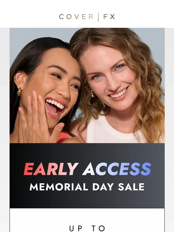 Cover FX - Early Memorial Day steals just dropped ??