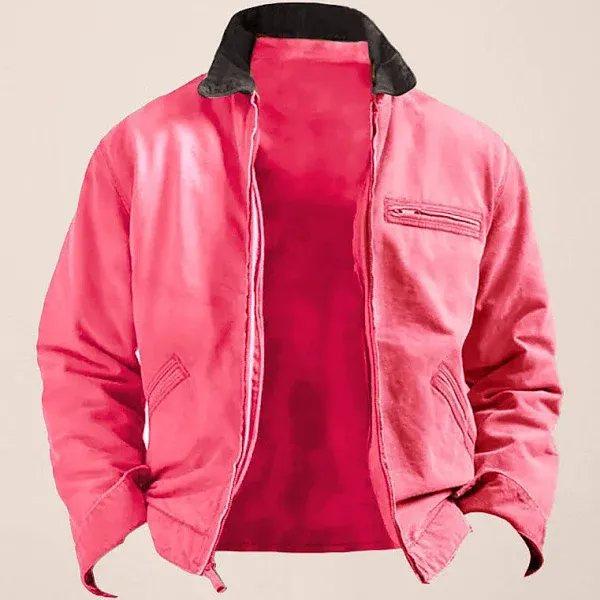Men's Lightweight Jacket Summer Jacket Utility Jacket Cargo Jacket Vacation Daily Wearproof Pocket Spring &  Fall Plain Fashion Classic Lapel Regular