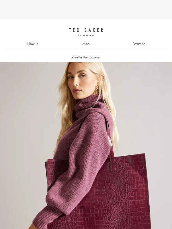 Ted Baker - Autumn's must have accessories