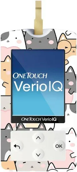 Kitty Cartoon OneTouch Verio IQ Glucometer