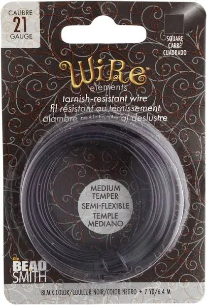 The Beadsmith Wire Elements Square Wire