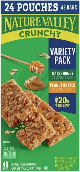 Nature Valley Crunchy Granola Bars Variety Pack