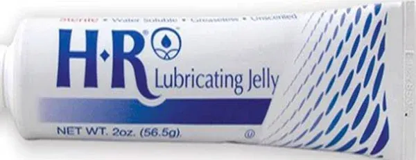 HR Lubricating Jelly - 4 oz Tubes, Case (12 ct)