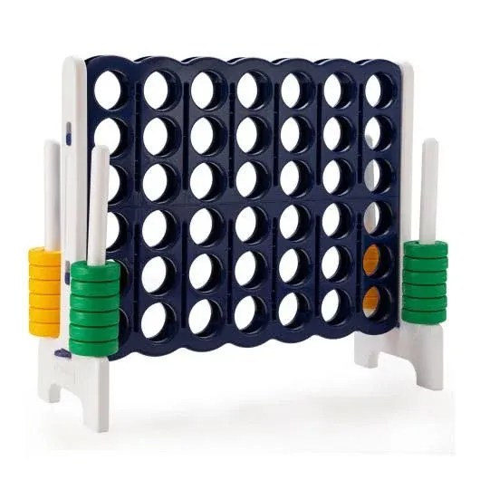 Costway Jumbo 4-to- Score 4 in A Row Giant Game Set