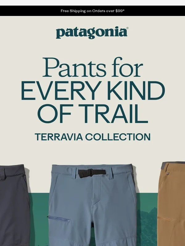 Patagonia - Pants for the trail