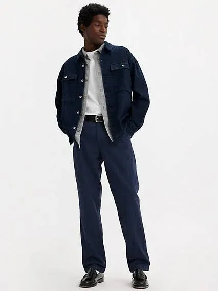 Levi's Pantalon XX chino Authentic Relaxed - Homme - Bleu / Navy Blazer Soft Garment Dye - 36x34