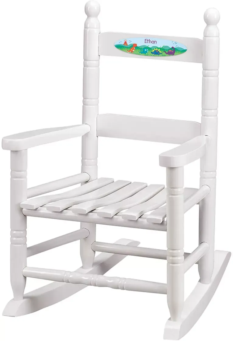 Miles Kimball Personalized Dinosaurs Children's Rocking Chair