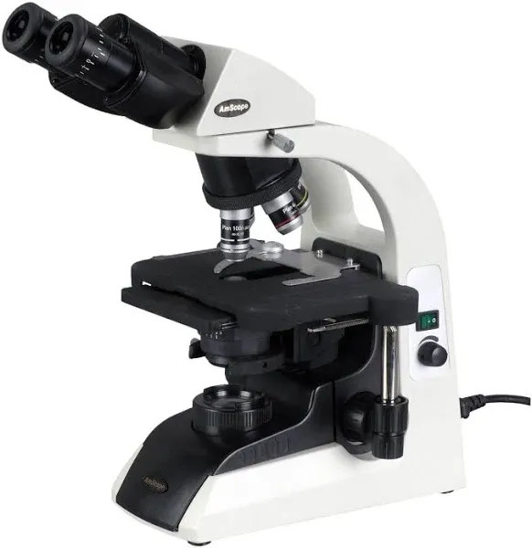 AmScope Outlet B650 Series Infinity-Corrected Plan Biological Binocular Compound Microscope