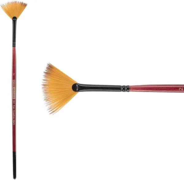 Creative Mark Ebony Splendor Short-Handled Synthetic Sable Paint Brush