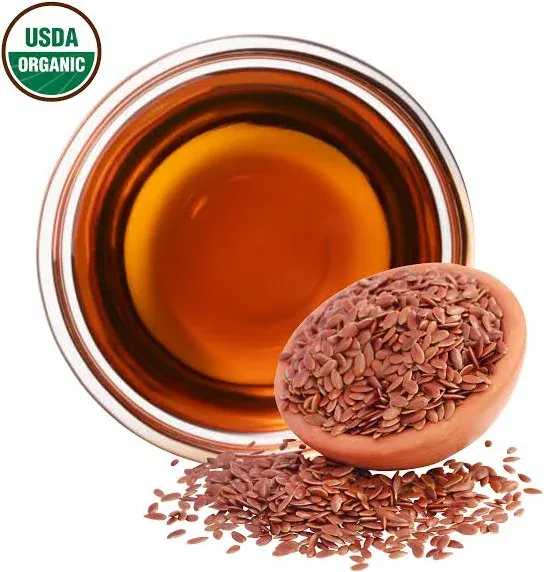 UNREFINED ORGANIC FLAXSEED OIL ALA 50%