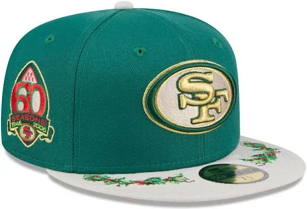 New Era San Francisco 49ers Novelty Holly 59FIFTY Fitted Hat