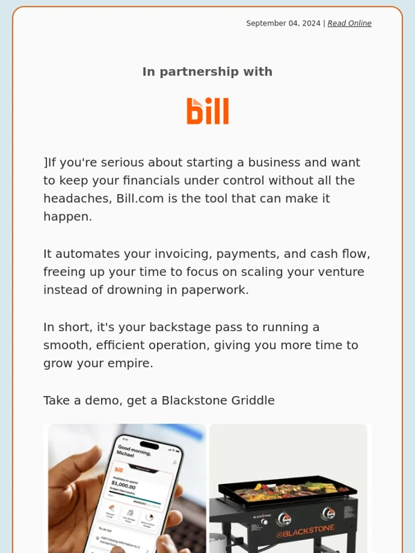 Bill - Your August Bill #147