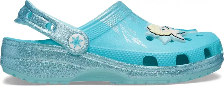 Crocs Toddlers' Disney Frozen Elsa Classic Clog - Size: C6 - Unisex