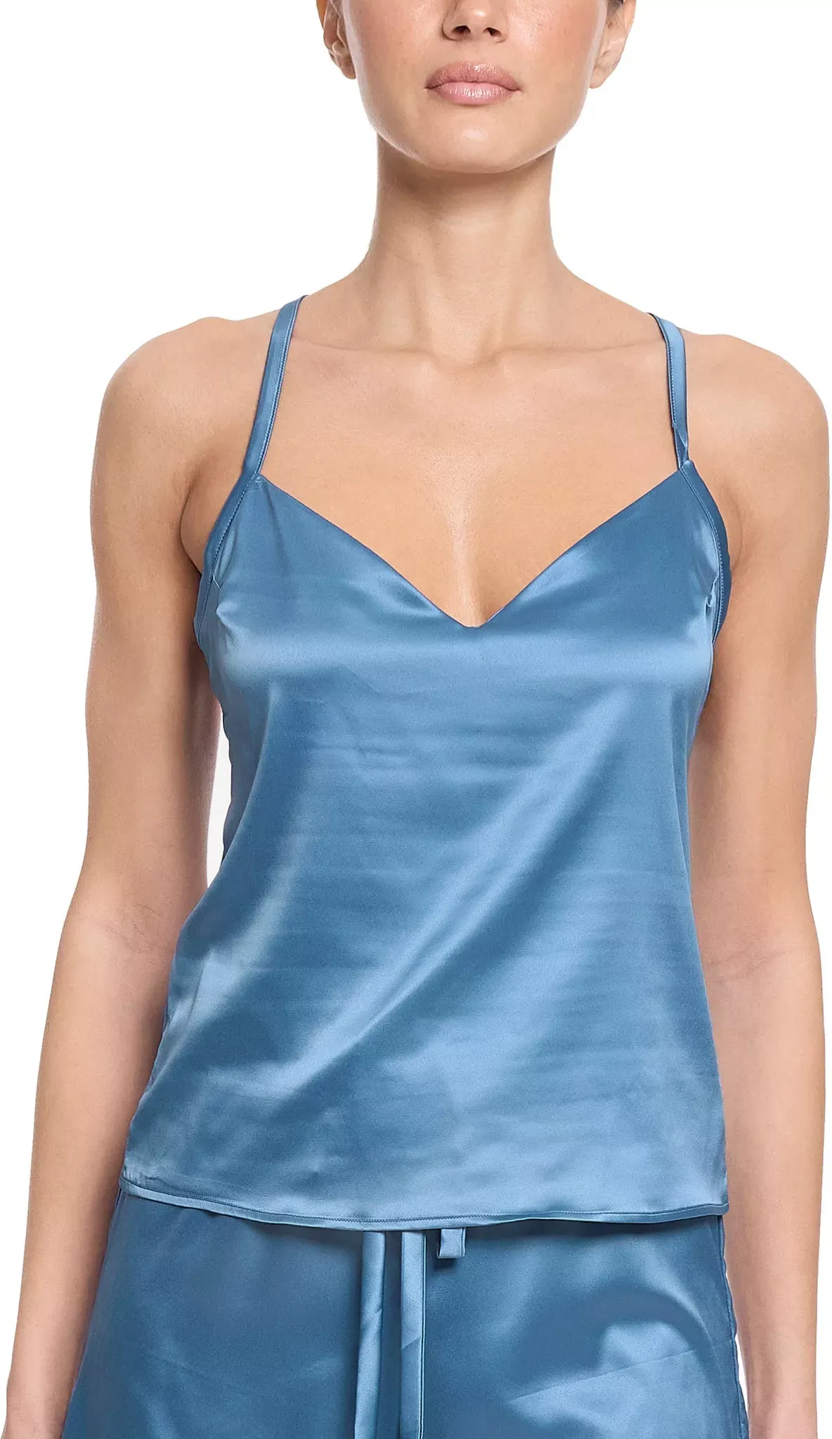 Hanky Panky Women's Satin Sleep Cami - Bath Time Blue, S