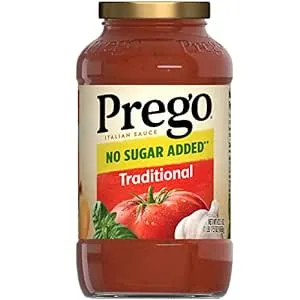 23.5-Oz Prego Traditional No Sugar Added Pasta Sauce Jar $1.86 & More w/ S&S + Free Shipping w/ Prime or on $35+