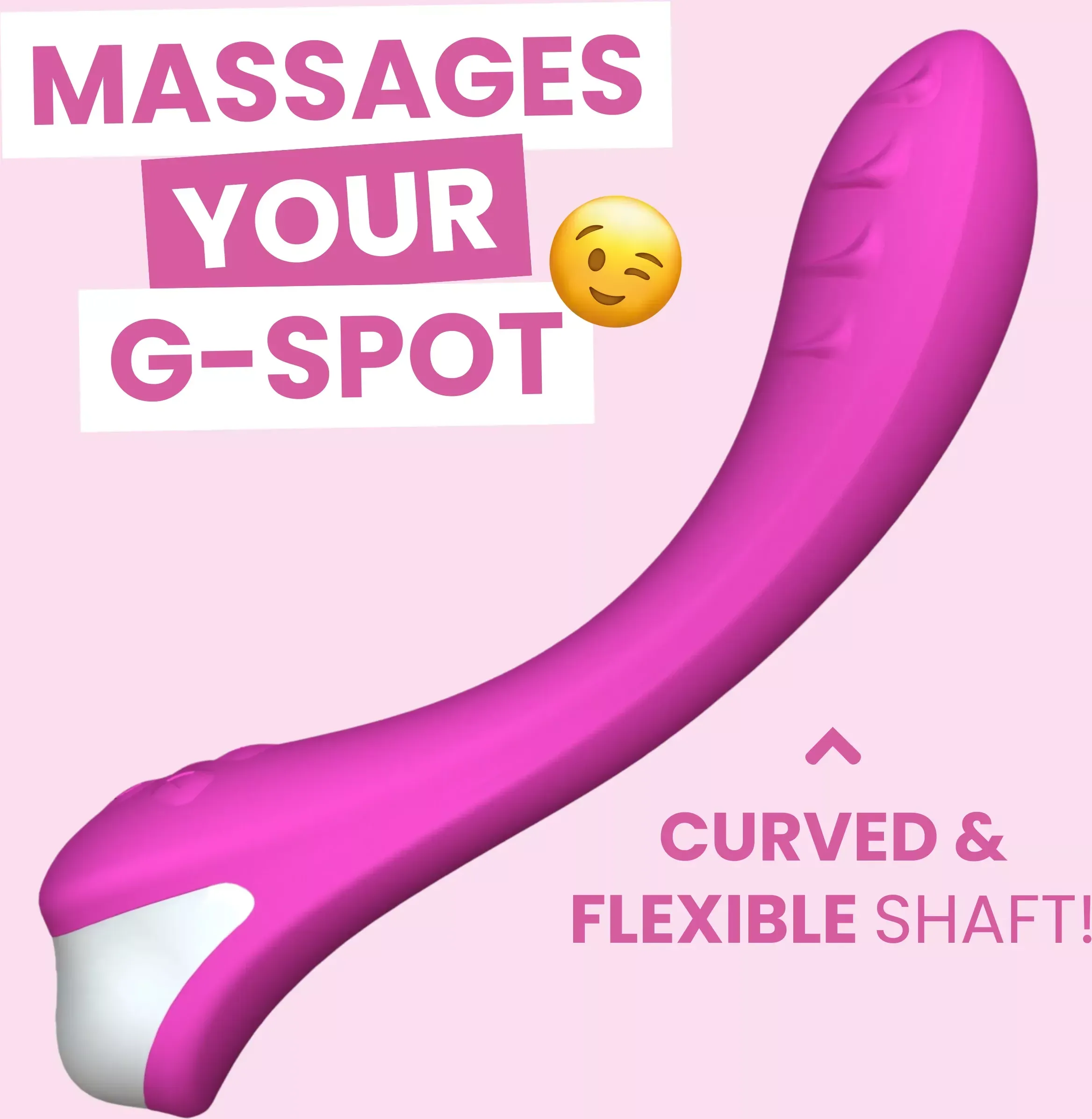 TooTimid G-Form Deluxe - Extra Strong G-Spot Wand Massager