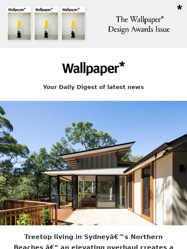 Wallpaper - Superior treehouse living in Sydney