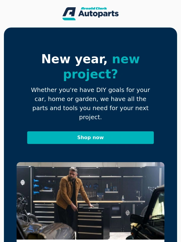 Arnold Clark - New year,new project? ?️