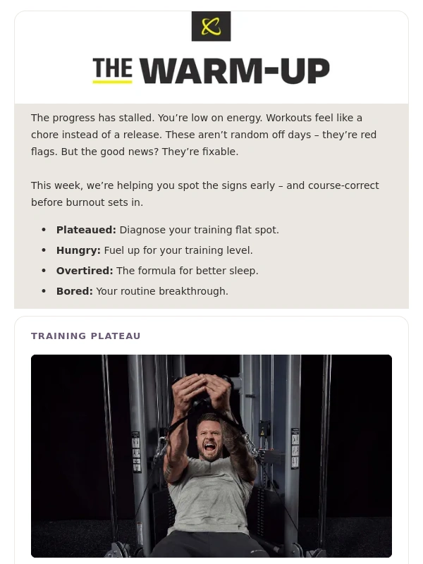 Centr - Fitness red flags you’re probably ignoring ?