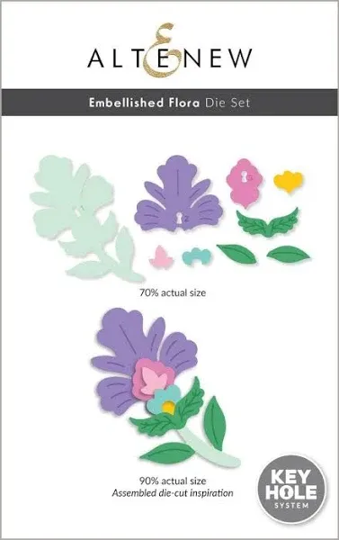Altenew Embellished Flora Die Set